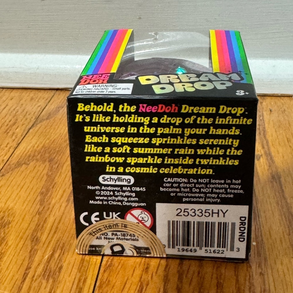 NEE DOH Needoh Dream Drop Squeeze Toy - Purple - Picture 3 of 4